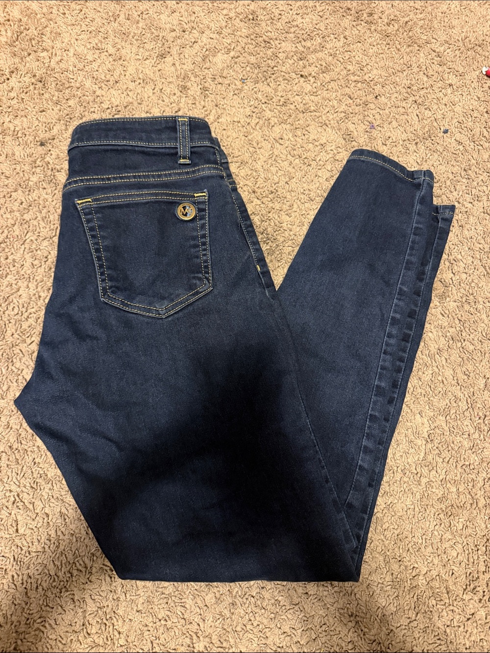 Michael Kors Dark Indigo Skinny Jeans